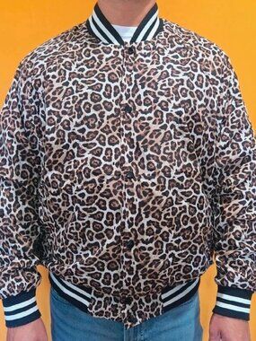 Men's animal-print jacket